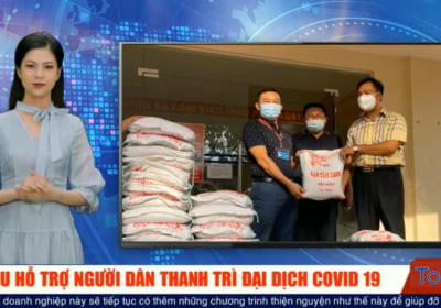 Công ty CP DV SX Toàn Cầu TC Group hỗ trợ người dân Thanh Trì chung tay cùng đẩy lùi đại dịch